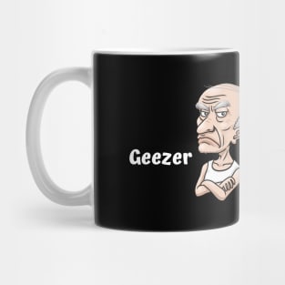 Geezer cartoon Mug